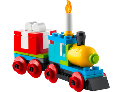 Polybag LEGO® Creator 30642 Le train d'anniversaire